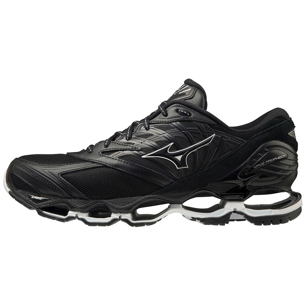 Tenis Mizuno Wave Prophecy LS Kuro Para Mujer Negros/Blancos 1597463-UC